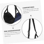 Portable Airplane Foot Hammock Comfort Footrest for Travel Office and Home Use Lightweight Hanging Foot Cushion