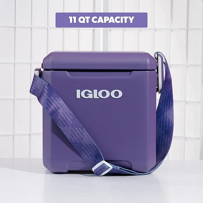 Igloo Tag Along Too Coolers | Insulated Hard Shell Picnic Style Cooler | Rolling Ice Chest