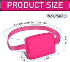 Amazerbst Belt Bag, Fanny Pack, Everywhere Belt Bag,40 Inch Adjustable Strap,for Women and Men,Waterproof