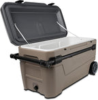 Igloo Maxcold Glide 110Qt Wheeled Cooler | Insulated Hard Shell Ice Chest