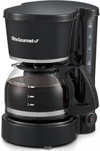Elite Gourmet EHC-5055 Automatic 5-Cup Brew & Drip Coffee Maker with Pause N Serve Reusable Filter, On/Off Switch, Water Level Indicator