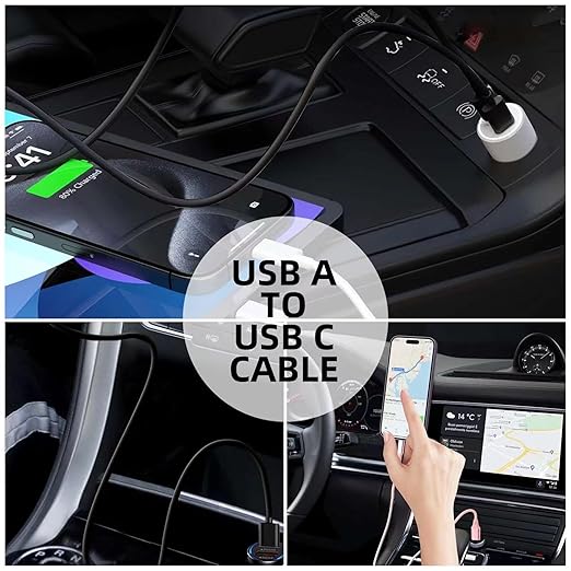 5 Pack 3.3ft USB A to USB Type C iPhone Charging Cable 16E 16 15 Pro Plus Pro Max for iPad Pro/Air 5th 4th Mini 6th Gen Charger Charging Cord, for MacBook Pro and More(White)