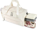 Gym Bag for Men Women, Sport Duffle Bag with Wet Pocket & Shoes Compartment, Water Resistant Overnight Weekender Bag Duffel Bag