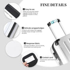 2 Pack the Backside of Water-Jungle Cruise Luggage Handle Wraps Suitcase Tags Identifiers for Travel Accessories