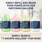 Eco Botanics Hotel Amenities Set | 10.14oz Pump Bottles | Shampoo, Conditioner, Hand & Body Wash, and Lotion | Set of 4