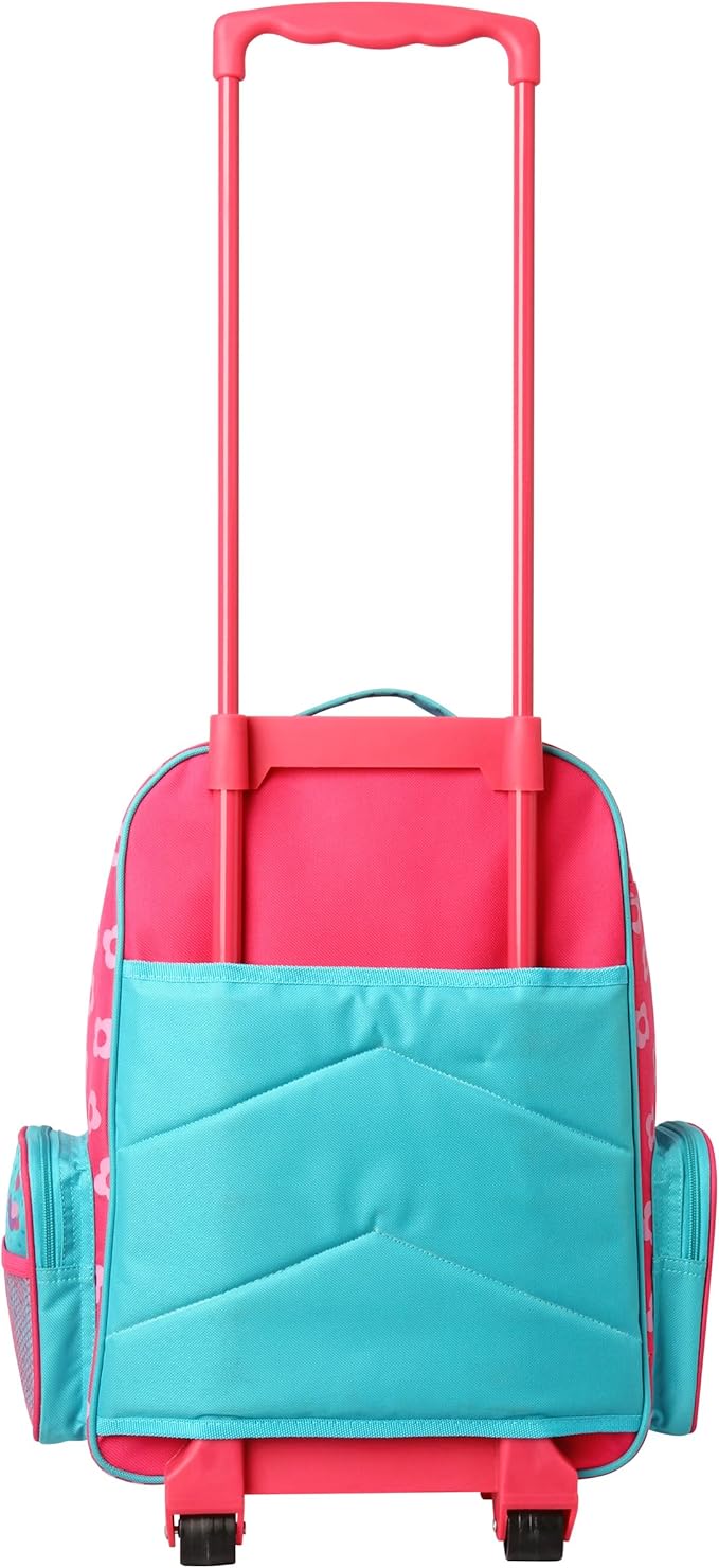 Stephen Joseph Kids Classic Rolling Luggage, Kids Luggage, Toddler Rolling Travel Carry On, Kids Suitcase with wheels,