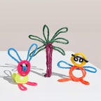 Wikki Stix Doodler Travel Toy for Kids – 24 Reusable Wax Sticks for Sensory Play, Screen-Free Airplane & Road Trip Activity, Mess-Free Fidget Craft for Ages 3+ Made in USA