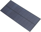 Solar Panel Kit 2 5W 5V Monocrystalline Silicon Solar Panel for Mobile Phone Charging 188x78 5mm High Efficiency Portable Charger
