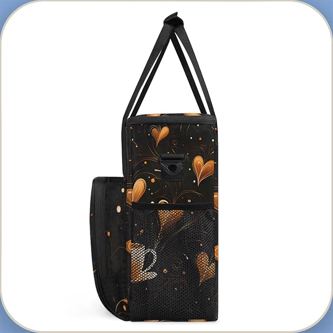 Coffee Maker Travel Bag Compatible with Keurig K-Mini or K-Mini Plus, Single Serve Coffee Brewer Carrying Case with Multiple Pockets for K-Cup Pods, Storage Bag With Shoulder Strap(Bag Only)