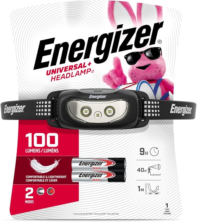 Energizer Universal+ LED Headlamp (2-Pack),