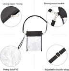 USPECLARE Clear Bag for Stadium Events,Transparent Bag for Work Sports Games Concerts Travel Gym