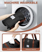 Travel Duffel Bag, Sports Tote Gym Bag, Shoulder Weekender Overnight Bag for Women