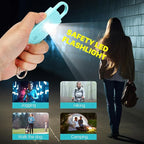 Personal Safety Alarm for Women Girls, 130dB Loud Siren + LED Light, Stylish Keychain, Easy-Pull Emergency Self-Defense for Night Safety, Running, Travel, College Students Self Defense Device Gift