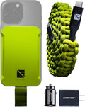 Dark Energy Poseidon Nano | Portable Magsafe Compatible Charger | Lightweight | Dark Energy USB-C 3ft Cable | Fast Charging, Durable Braided Cable and Signature Series Adapter Kit | Charge Anywhere