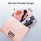 [2 Pack]Small Portable Charger for iPhone 17/16/15 Series,5000mAh 3A PD USB C Power Bank, Mini Travel Essentials Battery Pack for iPhone 17/17 Pro/16/16 Plus/16 Pro/15 Pro Max,Samsung,Android/LG etc