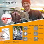 Survival Kit for Men & Emergency Backpack - 11-in-1 Emergency Survival Gear for Camping, Hiking, Backpacking | Earthquake Preparedness, Outdoor Essentials