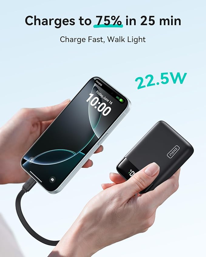 INIU Smallest 20000mAh Portable Charger+ 45W Power Bank