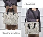 Laptop Bag 15.6 inch, Waterproof Laptop Case with Strap, Protective Laptop Carrying Case for Women & Men, Cute Chihuahua Dogs