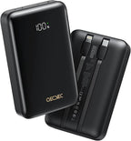 Portable Charger 20000mAh, 22.5W Power Bank Fast Charging, High Capacity Cell Phone Portable Power Banks with for iPhone, Samsung, Android etc, Travel Essential (Black)