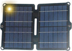 Folding Solar Charger – 40W 18V ETFE Panel, Portable Outdoor Phone Power Bank | Lightweight Compact Design, Efficient Solar Energy Collection for Camping Hiking Travel