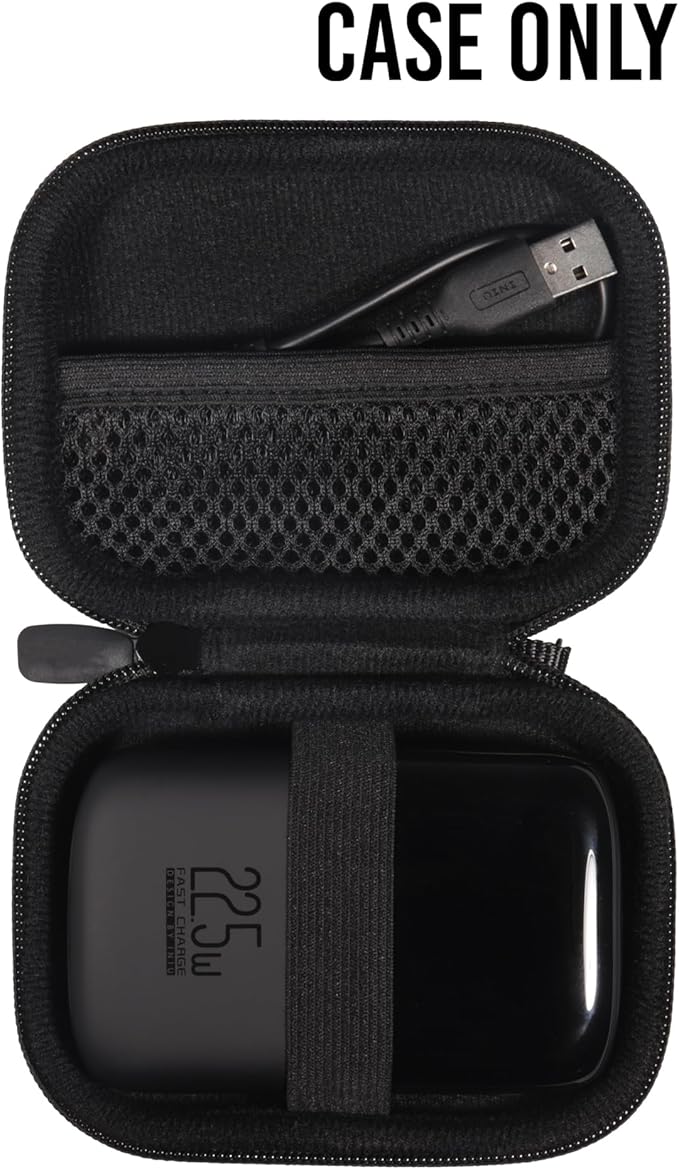 GETGEAR case for INIU Portable Charger, Small 10000mAh Power Bank USB C in/Output 22.5W Fast Charging (Black)