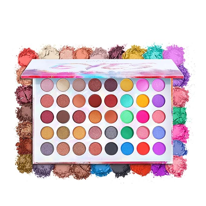 FantasyDay All-in-one Holiday Make up Gift Set | Makeup Kit for Women Full Kit Essential Starter Bundle Include Eyeshadow Palette Lipstick Blush Foundation Concealer Face Powder Mascara Lipgloss Brush