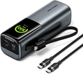 VENTION Powerhive 27000mAh Laptop Power Bank, 200W, Built-in and Extra 240W USB-C Cables, Portable Laptop Charger, Digital Display, for iPhone 17/16/15/14/13 Pro Max, MacBook, Dell, HP, Galaxy S24