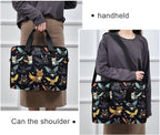 MNSRUU Laptop Bag for 15.6 inch Black Gothic Bats