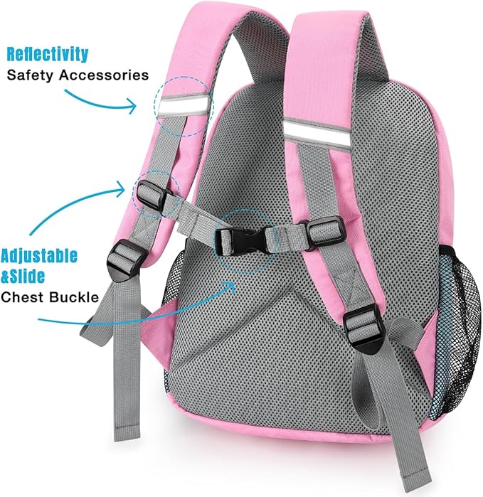 STEAMEDBUN Kids Backpack for Girls,Kindergarten Backpack for Toddler Girls Age 3-6
