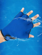 FitsT4 Sports Aqua Gloves Webbed Paddle Swim Gloves Fitness Water Aerobics
