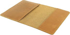 RFID Blocking Passport Holder Travel Wallet (Brown)