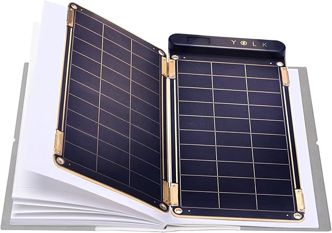 Solar Paper + Pouch, Paper-Thin and Light Portable Solar Charger with Ultra-High-Efficiency (5W)