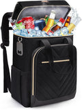 Backpack Cooler Insulated Leak Proof, Lightweight Soft Sided Cooler Backpack for Men Women, Waterproof Beach Cooler Bag Lunch Backpack for Camping Hiking Picnic Fishing Travel Outdoor