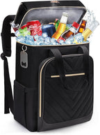 Backpack Cooler Insulated Leak Proof, Lightweight Soft Sided Cooler Backpack for Men Women, Waterproof Beach Cooler Bag Lunch Backpack for Camping Hiking Picnic Fishing Travel Outdoor