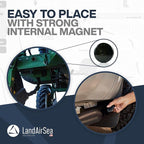 LandAirSea Overdrive GPS Tracker — Extended Life Battery, Magnetic, and Waterproof. Commercial GPS Tracker for Vehicles, Trailers, Equipment, and Assets. Real-Time Global Tracking.
