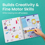 Land of Cats 300+ Kids Sticker Book by Cupkin Toddler Road Trip Coloring and Sticker Book, Road Trip Essentials, 8 Coloring Pages 8 Side by Side Scenes for Ages 2–8 Years