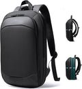 hk Business Backpack for Men 15.6 Inch,Slim & Expandable Waterproof Travel Laptop Backpack, Anti-Theft Lightweight Work Computer Bag, College Laptop Backpacks Gifts for Men Women-Black