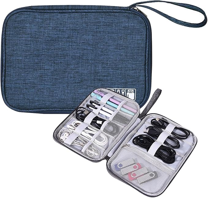 Organizer Case Small Electronic Devices USB Charger Accessories Mouse Phone Cable SD Power Bank Earphone