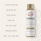 Grand Tongo Fragrance Free Insect Repellent, 12-Hour Mosquito & Tick Protection, Picaridin-Based, Water-Based, Lightweight, Quick-Drying, DEET Alternative, Face & Body Use, 3 Pack