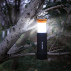 EverBrite 2-in-1 Mini Lanterns and Flashlights with 3 Modes, 2 Pack Portable Outdoor LED Zoomable Torches, Camping Essentials for Hurricane, Hiking, Night Walking, Emergency, Outdoor Lights