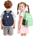 STEAMEDBUN Corduroy Toddler Backpack for Girls Boys 2-4, Kids Preschool Backpack for Kindergarten - Daisy
