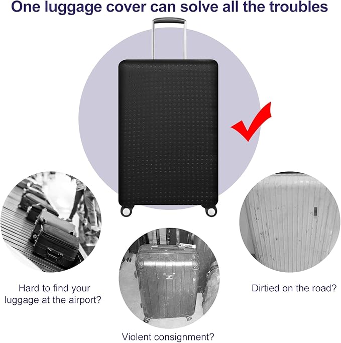 Travel Trolley Case Cover Protector Suitcase Cover 29"-30" trolley case luggage storage covers Size XL