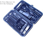 Nail Clippers Set for Men Women Parent Earpick EarpickerProfessional Manicure Set BWLSMART 21 Pieces Pedicure Kit, Nail Care and Grooming Kit with Travel Case Fingernail and Toenail Clipper Cutters