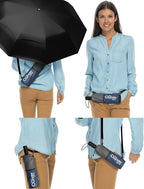Repel Windproof Travel Umbrella - Compact & Withstands Winds up to 100MPH , Strongest Premium Auto Folding Umbrella for Rain and Sun - Durable, Light & Portable for Women & Men , Fits Backpack & Cars