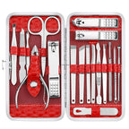 Cute Manicure Set for Women,Nail Clipper Grooming Kit for Teen Girls, Girlfriend, Wife, Mom,Small Gift Idea for Christmas Stocking Stuffers or Birthday Gift