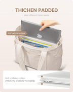 LOVEVOOK Tote Bag for Women,Lightweight Gym Tote Bag with Zipper,Work Tote with Laptop Pocket,Nurse Dance Yoga Bag for Travel