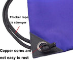 HOLYLUCK Drawstring Backpack Bag Sport Gym Sackpack