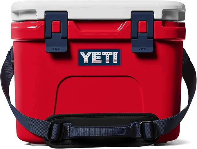 YETI Roadie 15 Hard Cooler with DoubleDuty Shoulder Strap