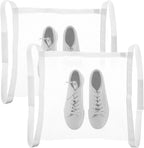 2 Pack Shoe Dryer Bag, Reusable Sneaker Dryer Bag for Shoes, 15.7x15.7 in Mesh Shoe Drying Bags with Zipper and Strap for Washing Machine