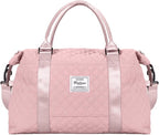 HYC00 Travel Duffel Bag,Carry-on Overnight Weekender Bags for Women,Sports Tote Gym Bag with Wet Pocket